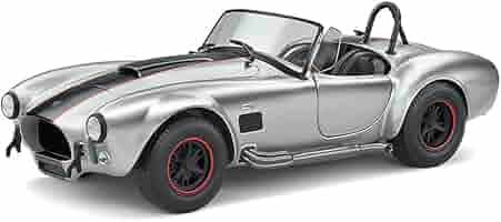 SOLIDO - ソリド 1/18 シェルビー コブラ 427 Mk.2 1965 シルバー Amazon | ソリド シェルビー コブラ ミニカー 1/18 SHELBY COBRA